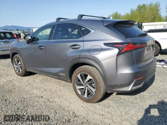2021 Lexus NX 300h with VIN JTJGJRDZ1M2152515, listed as a Copart auction lot 52012185 with Not provided miles and Clean title. Bid and sale history available at DreamBid. Image 2.