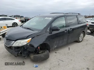2014 Toyota Sienna Ltd with VIN 5TDDK3DC6ES086534, listed as a Copart auction lot 48056065 with 229,927 mi miles and Salvage Title. Bid and sale history available at carsss.com. Image 1.