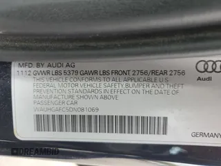 2013 Audi A6 Prestige z VIN WAUHGAFC5DN081069, wystawiony jako Copart lot #55319425 z przebiegiem 109 431 mil mil oraz Szkoda całkowita • Salvage title. Historia ofert i sprzedaży dostępna na DreamBid. Obrazek 12.