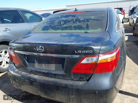 2010 Lexus LS 460 with VIN JTHBL5EF9A5101261, listed as a IAAI auction lot 41695635 with 147,254 mi miles and . Bid and sale history available at DreamBid. Image 17.