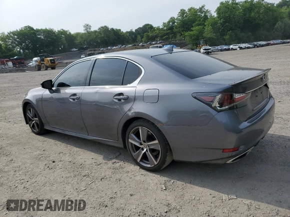 2016 Lexus GS 200t with VIN JTHBA1BL6GA000803, listed as a Copart auction lot 60727795 with 93,410 mi miles and Salvage title. Bid and sale history available at DreamBid. Image 2.