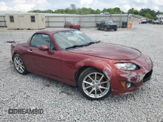 2011 Mazda MX-5 Miata Club with VIN JM1NC2MF0B0213167, listed as a Copart auction lot 57776875 with 77,694 mi miles and Salvage title. Bid and sale history available at DreamBid. Image 4.