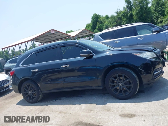 2014 Acura MDX Advance with VIN 5FRYD4H81EB013128, listed as a IAAI auction lot 42452849 with 152,117 mi miles and . Bid and sale history available at DreamBid. Image 13.