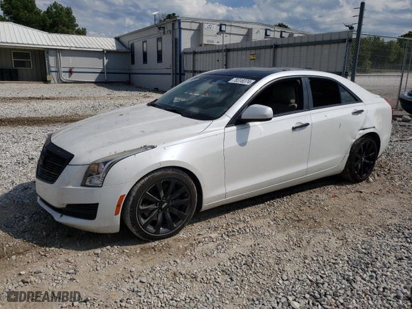 2017 Cadillac ATS Sedan RWD with VIN 1G6AA5RXXH0154941, listed as a Copart auction lot 70318374 with NaN miles and Salvage Title. Bid and sale history available at carsss.com. Image 1.