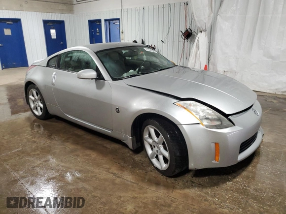 2005 Nissan 350Z Enthusiast with VIN JN1AZ34D25M608789, listed as a Copart auction lot 51448935 with 68,364 mi miles and Salvage Title. Bid and sale history available at carsss.com. Image 4.