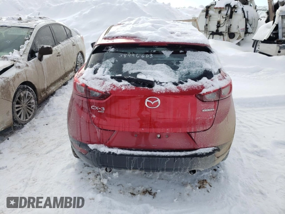 2021 Mazda CX-3 Touring z VIN JM1DKFC73M1503805, wystawiony jako Copart lot #38996603 z przebiegiem Nie podano mil oraz . Historia ofert i sprzedaży dostępna na DreamBid. Obrazek 6.