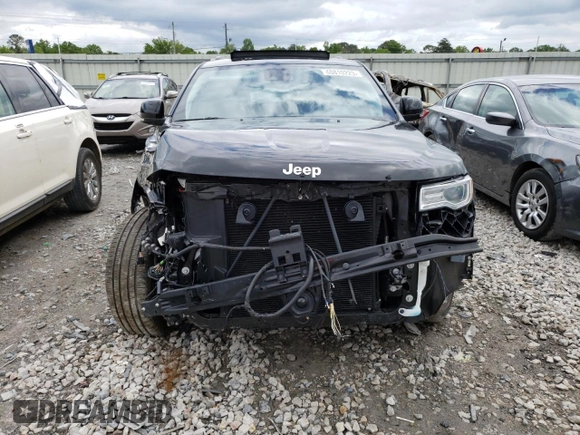 2021 Jeep Grand Cherokee Summit with VIN 1C4RJFJT2MC890473, listed as a Copart auction lot 48810223 with 19,315 mi miles and Salvage Title. Bid and sale history available at carsss.com. Image 5.