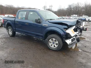 2019 Ford F-150 XL with VIN 1FTEW1EB3KFB10433, listed as a IAAI auction lot 41520139 with 104,405 mi miles and . Bid and sale history available at DreamBid. Image 1.