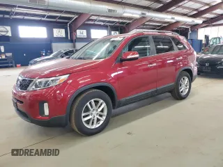 2014 Kia Sorento LX with VIN 5XYKT4A64EG483276, listed as a Copart auction lot 53977655 with 74,038 mi miles and Clean Title. Bid and sale history available at carsss.com. Image 1.