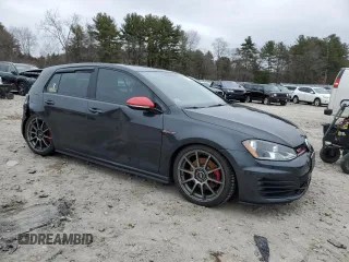 2017 Volkswagen Golf GTI S with VIN 3VW5T7AU7HM051346, listed as a Copart auction lot 47765364 with 109,943 mi miles. Bid and sale history available at carsss.com. Image 4.