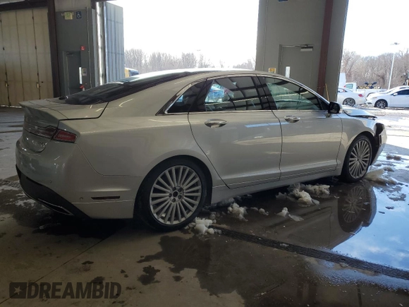2017 Lincoln MKZ Reserve with VIN 3LN6L5FC0HR633623, listed as a Copart auction lot 44914115 with 52,497 mi miles and Salvage title. Bid and sale history available at DreamBid. Image 3.