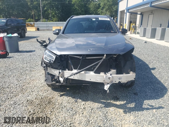 2021 Mercedes-Benz GLC 300 with VIN W1N0G8DBXMF874826, listed as a Copart auction lot 62655215 with 66,454 mi miles and Salvage title. Bid and sale history available at DreamBid. Image 6.