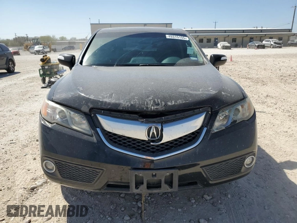 2014 Acura RDX Tech Pkg with VIN 5J8TB3H53EL011509, listed as a Copart auction lot 49315155 with 122,260 mi miles and Salvage Title. Bid and sale history available at carsss.com. Image 5.