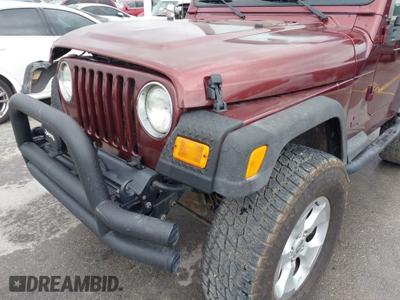 2003 Jeep Wrangler Sport with VIN 1J4FA49S63P324904, listed as a IAAI auction lot 42138001 with 170,917 mi miles and . Bid and sale history available at DreamBid. Image 17.