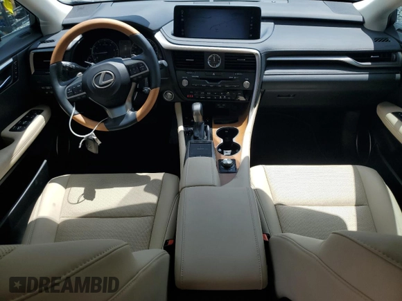 2022 Lexus RX 350 with VIN 2T2HZMAA2NC226184, listed as a Copart auction lot 55762575 with 18,331 mi miles and Salvage Title. Bid and sale history available at DreamBid. Image 8.