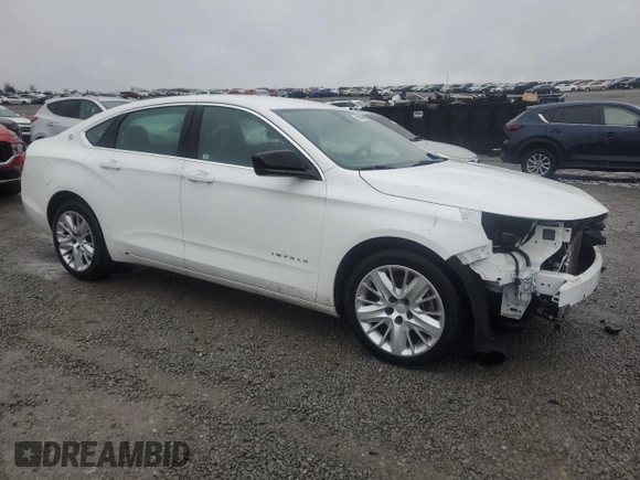 2016 Chevrolet Impala LS with VIN 2G11Z5SA7G9194760, listed as a Copart auction lot 51800815 with 100,767 mi miles and Salvage title. Bid and sale history available at DreamBid. Image 4.