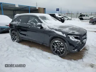 2017 Mercedes-Benz GLC with VIN WDC0G6EB6HF165787, listed as a Copart auction lot 41641635 with 108,347 mi miles and Salvage Title. Bid and sale history available at carsss.com. Image 4.