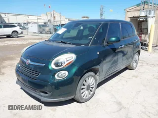 2014 FIAT 500L Easy with VIN ZFBCFABH4EZ005079, listed as a IAAI auction lot 41674028 with 95,407 mi miles and . Bid and sale history available at DreamBid. Image 2.