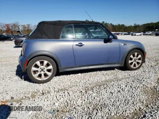 2007 MINI Convertible S with VIN WMWRH33547TL93855, listed as a Copart auction lot 78313133 with 130,832 mi miles and Salvage title. Bid and sale history available at DreamBid. Image 3.