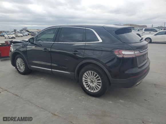 2020 Lincoln Nautilus Standard with VIN 2LMPJ6J94LBL19822, listed as a Copart auction lot 86435294 with 50,155 mi miles and Salvage Title. Bid and sale history available at carsss.com. Image 2.