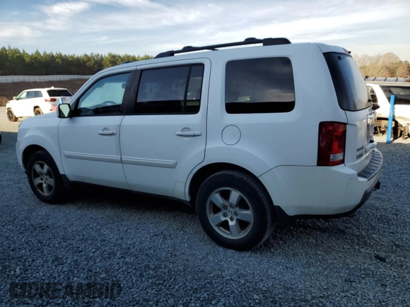 2011 Honda Pilot EX-L with VIN 5FNYF4H55BB104769, listed as a Copart auction lot 49312385 with 157,458 mi miles and Salvage Title. Bid and sale history available at DreamBid. Image 2.