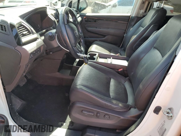 2019 Honda Odyssey Elite with VIN 5FNRL6H95KB041703, listed as a Copart auction lot 63347465 with 77,829 mi miles and Salvage title. Bid and sale history available at DreamBid. Image 7.