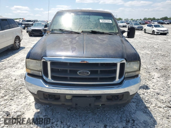2004 Ford F-250 XL with VIN 1FTNX20L34ED90771, listed as a Copart auction lot 54047935 with 353,728 mi miles and Salvage title. Bid and sale history available at DreamBid. Image 5.
