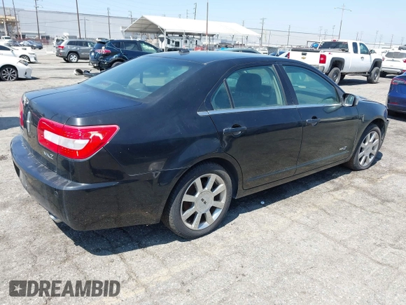2008 Lincoln MKZ with VIN 3LNHM26T58R668548, listed as a IAAI auction lot 42784580 with 101,609 mi miles and . Bid and sale history available at DreamBid. Image 4.