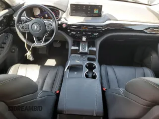 2023 Acura MDX Technology with VIN 5J8YD9H45PL002520, listed as a Copart auction lot 51916355 with 28,040 mi miles and Salvage title. Bid and sale history available at DreamBid. Image 8.
