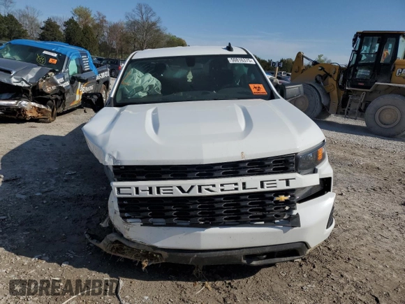 2022 Chevrolet Silverado 1500 Custom with VIN 1GCPWBEK0NZ140135, listed as a Copart auction lot 50816375 with 85,815 mi miles and Salvage Title. Bid and sale history available at DreamBid. Image 5.