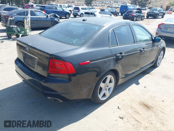 2004 Acura TL with VIN 19UUA66254A054485, listed as a IAAI auction lot 42149044 with 146,080 mi miles. Bid and sale history available at carsss.com. Image 4.