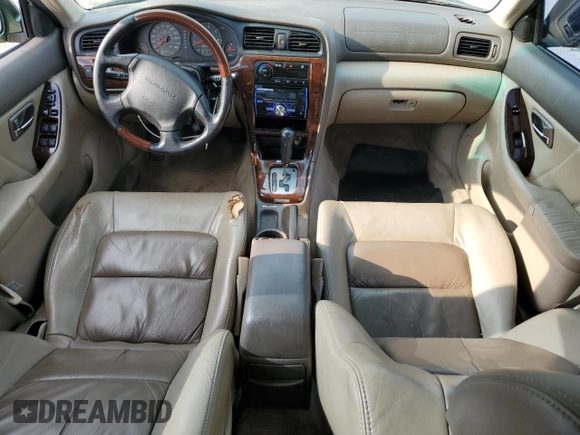 2001 Subaru Legacy Outback L.L. Bean with VIN 4S3BH806717639585, listed as a Copart auction lot 63498725 with 184,907 mi miles and Salvage title. Bid and sale history available at DreamBid. Image 8.