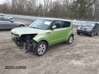 2015 Kia Soul with VIN KNDJN2A22F7792296, listed as a IAAI auction lot 41843650 with 207,181 mi miles. Bid and sale history available at carsss.com. Image 2.