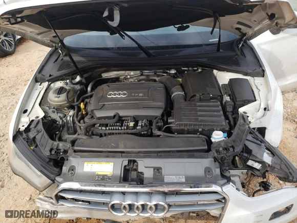 2015 Audi A3 2.0T Premium with VIN WAUBFGFF6F1002007, listed as a Copart auction lot 47058575 with 102,867 mi miles and Salvage Title. Bid and sale history available at carsss.com. Image 12.