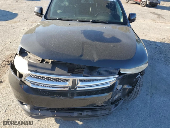 2011 Dodge Durango Crew with VIN 1D4RD4GGXBC730038, listed as a Copart auction lot 50155805 with 201,389 mi miles and Salvage Title. Bid and sale history available at carsss.com. Image 12.