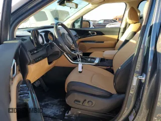 2023 Kia Carnival EX with VIN KNDNC5H3XP6253388, listed as a Copart auction lot 80445364 with 0 mi miles and Salvage Title. Bid and sale history available at carsss.com. Image 7.