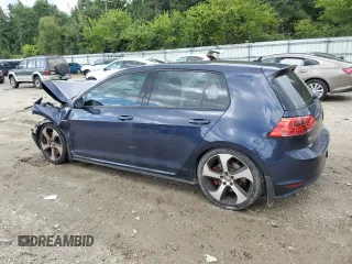 2017 Volkswagen Golf GTI Autobahn with VIN 3VW547AU7HM044801, listed as a Copart auction lot 66106443 with 79,434 mi miles. Bid and sale history available at carsss.com. Image 2.