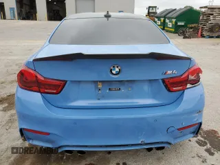 2015 BMW M4 with VIN WBS3R9C51FF708741, listed as a Copart auction lot 50314044 with 80,043 mi miles. Bid and sale history available at carsss.com. Image 6.