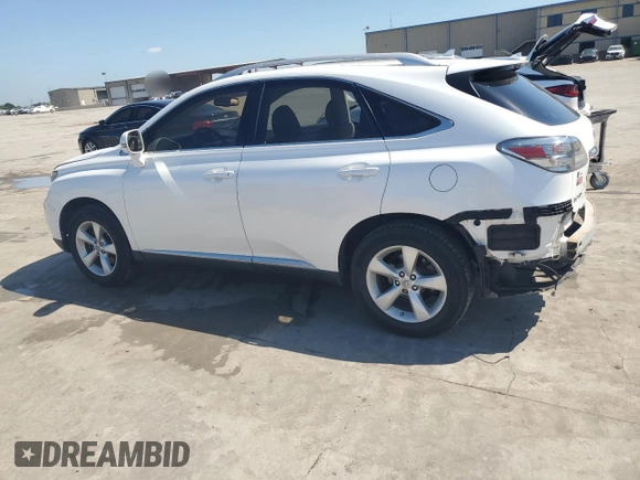 2010 Lexus RX 350 with VIN JTJZK1BA0A2400091, listed as a Copart auction lot 54062485 with 119,964 mi miles and Salvage Title. Bid and sale history available at carsss.com. Image 2.