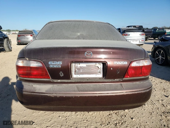 2001 Mazda 626 LX with VIN 1YVGF22D315215931, listed as a Copart auction lot 45399205 with 46,858 mi miles and Clean Title. Bid and sale history available at carsss.com. Image 6.
