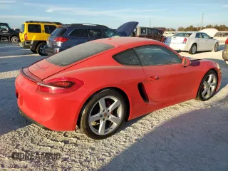 2015 Porsche Cayman S with VIN WP0AB2A80FK184769, listed as a Copart auction lot 77851604 with Not Provided miles and Salvage Title. Bid and sale history available at DreamBid. Image 3.