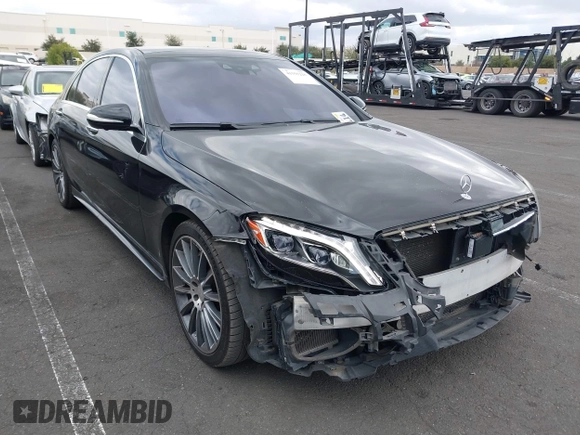 2016 Mercedes-Benz S 550 with VIN WDDUG8CB6GA236557, listed as a IAAI auction lot 41555225 with 128,008 mi miles and . Bid and sale history available at carsss.com. Image 13.