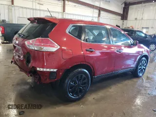 2016 Nissan Rogue SV with VIN KNMAT2MV1GP633895, listed as a Copart auction lot 43205725 with 89,410 mi miles and Non Repairable. Bid and sale history available at carsss.com. Image 3.