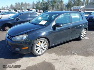 2011 Volkswagen Golf TDI with VIN WVWDM7AJ8BW249524, listed as a IAAI auction lot 41756165 with 171,300 mi miles. Bid and sale history available at carsss.com. Image 2.