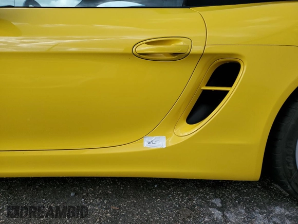 2013 Porsche Boxster S z VIN WP0CB2A84DS132468, wystawiony jako Copart lot #46931385 z przebiegiem 4 406 mil mil oraz Nie do naprawy • Non repairable. Historia ofert i sprzedaży dostępna na DreamBid. Obrazek 12.