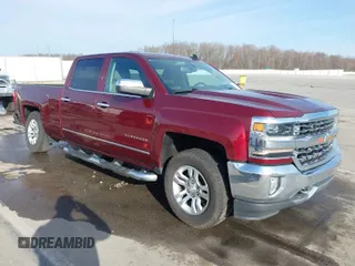 2016 Chevrolet Silverado 1500 LTZ with VIN 3GCUKSEC1GG340855, listed as a IAAI auction lot 41791936 with 142,817 mi miles. Bid and sale history available at carsss.com. Image 1.
