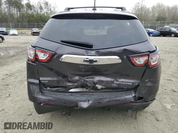 2016 Chevrolet Traverse LT with VIN 1GNKVGKD6GJ179434, listed as a Copart auction lot 51749865 with Not Provided miles and Salvage Title. Bid and sale history available at DreamBid. Image 6.