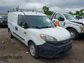 2021 Ram ProMaster City Cargo Tradesman with VIN ZFBHRFAB8M6S96659, listed as a IAAI auction lot 42168011 with 143,566 mi miles and . Bid and sale history available at DreamBid. Image 1.