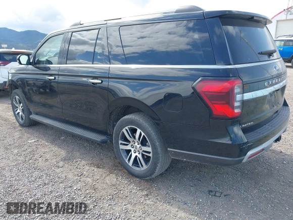 2024 Ford Expedition Max Limited with VIN 1FMJK2A81REA41067, listed as a IAAI auction lot 42083414 with 39,383 mi miles and . Bid and sale history available at DreamBid. Image 3.