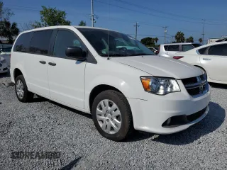 2019 Dodge Grand Caravan SE with VIN 2C4RDGBG0KR568174, listed as a Copart auction lot 55955085 with 42,250 mi miles and Salvage Title. Bid and sale history available at DreamBid. Image 4.